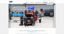 Desktop Screenshot of ford-apprenticeships.co.uk