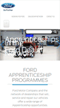 Mobile Screenshot of ford-apprenticeships.co.uk